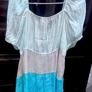 Gauze material babydoll top!